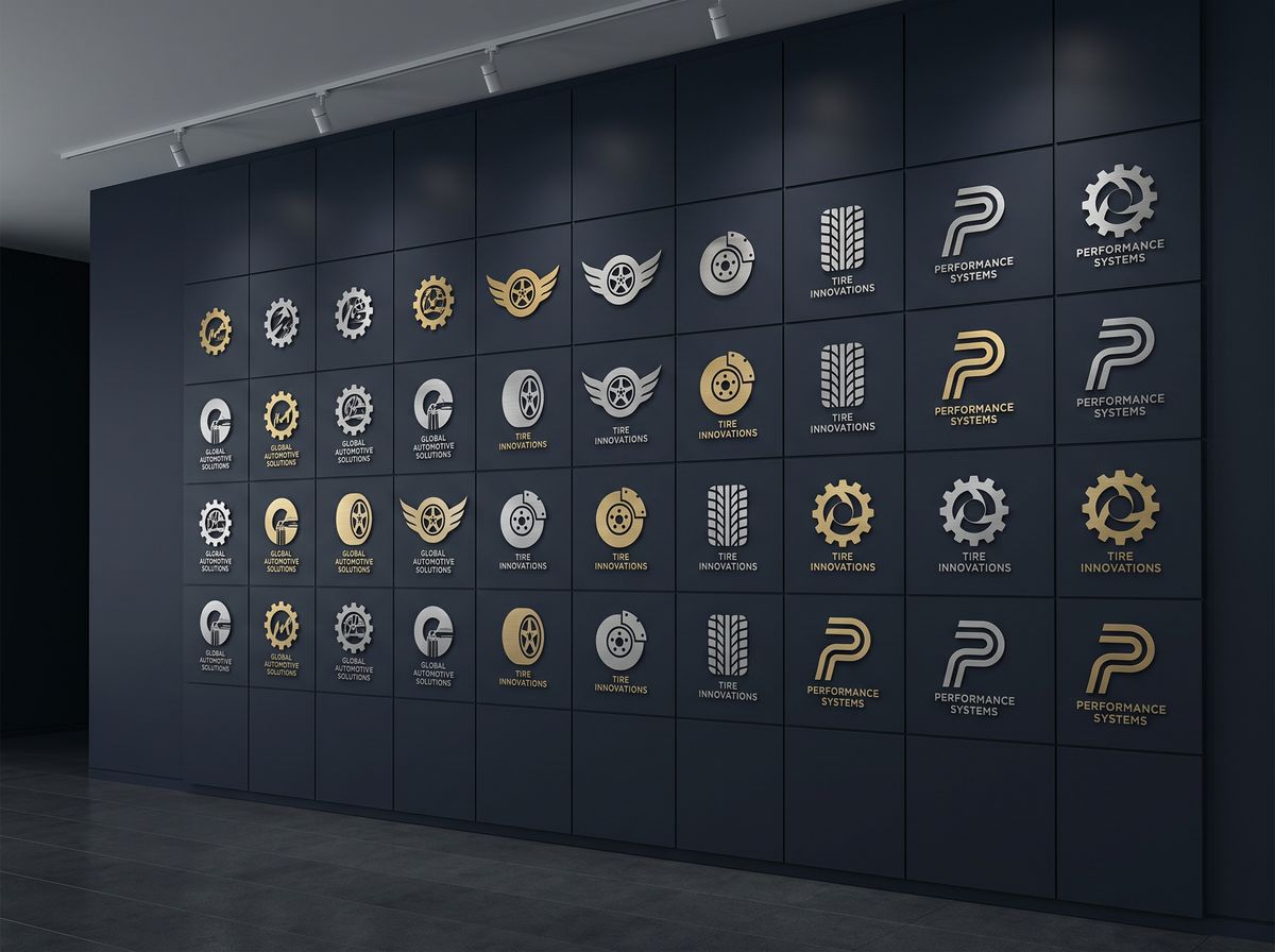 福利导航合作改装品牌Logo墙